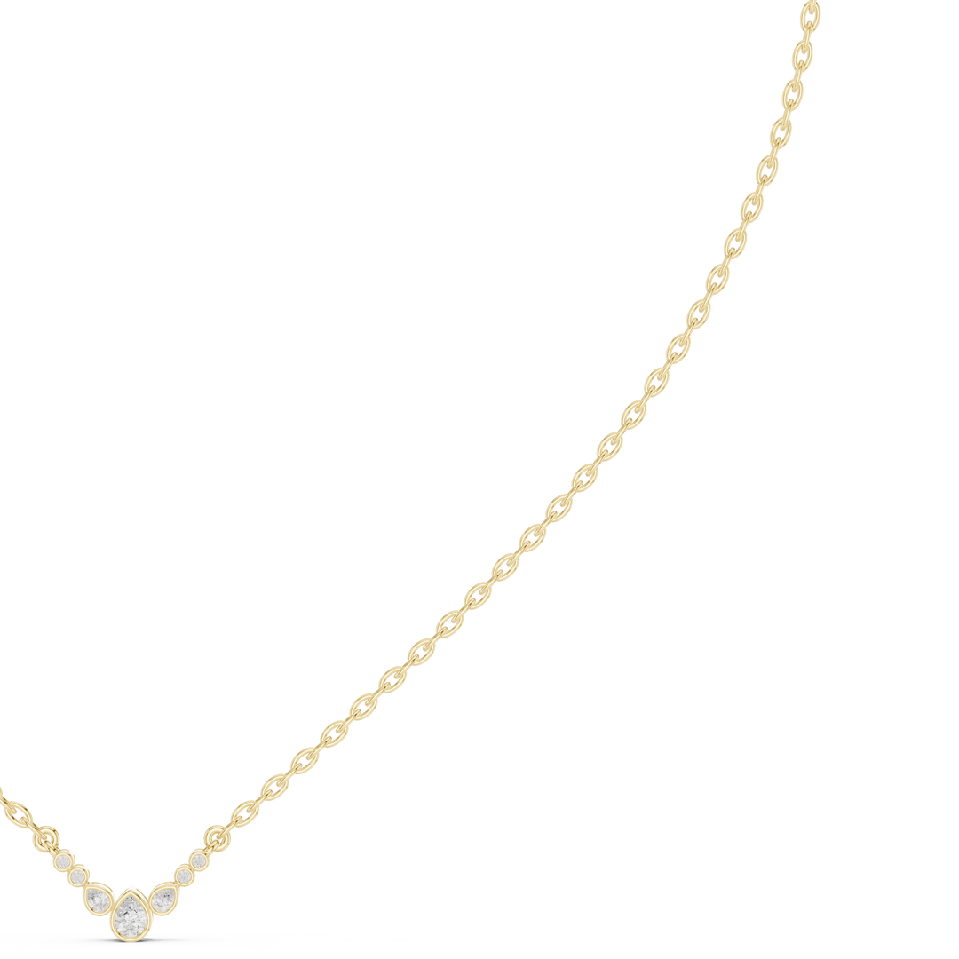 Multi-Drop Station Choker — 0.02ct