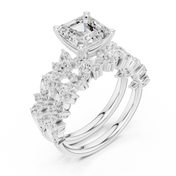 Vintage 1.80ct Emerald Cut Diamond Ring