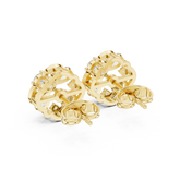 Zoe Diamond Solitaire Stud Earrings