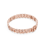 Load image into Gallery viewer, Chunky Curb Link Men's Bracelet — 1.10ct
