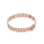 Chunky Curb Link Men's Bracelet — 1.10ct