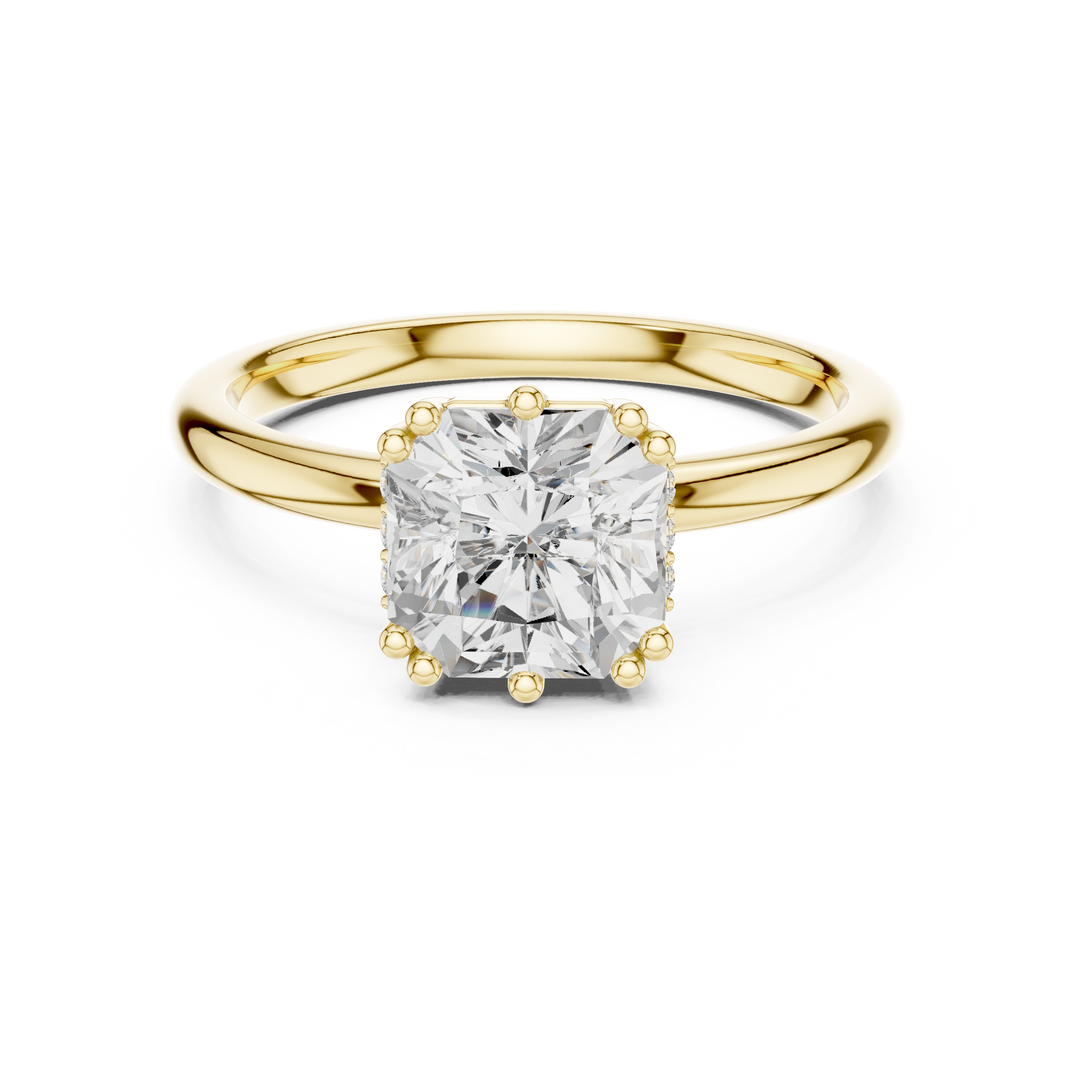 Diamantine 1.75ct Radiant Cut Diamond Ring