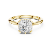 Diamantine 1.75ct Radiant Cut Diamond Ring