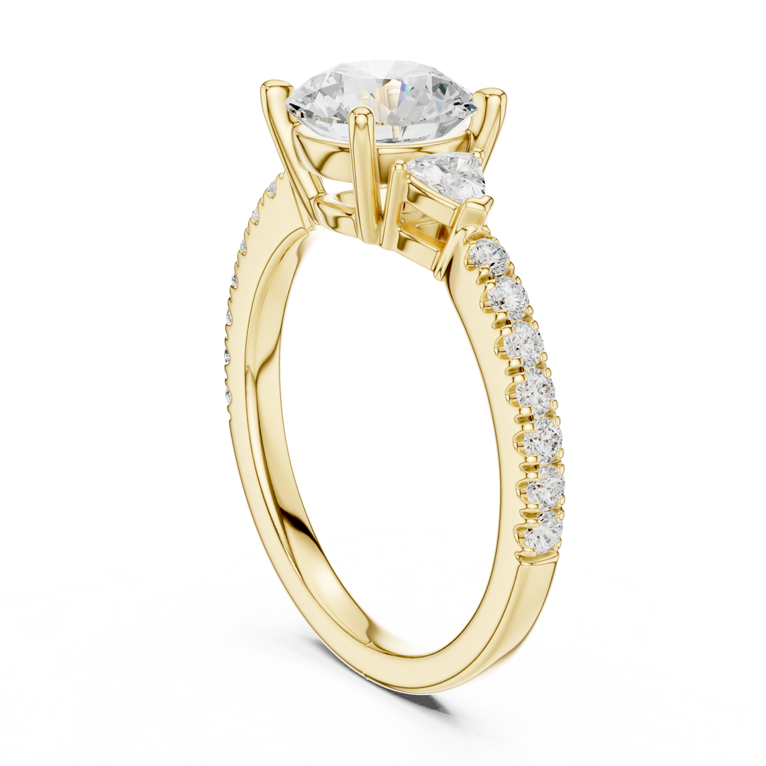 Lumina 1.50ct Round Diamond Ring