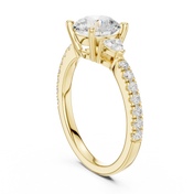 Lumina 1.50ct Round Diamond Ring