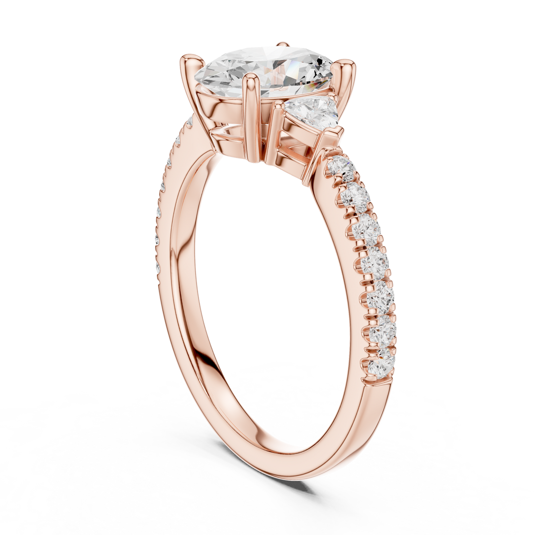 Serenity Oval Diamond Ring