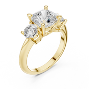 Majestic 2.50ct Cushion Cut Diamond Engagement Ring
