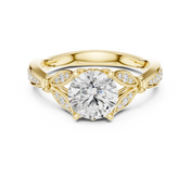 Orbite 1.33ct Round Brilliant Diamond Ring