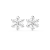Cleo Diamond Solitaire Stud Earrings