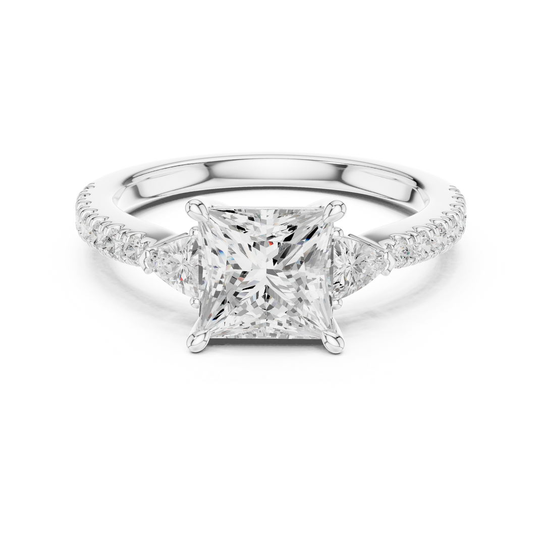 Sophia Princess Cut Diamond Ring
