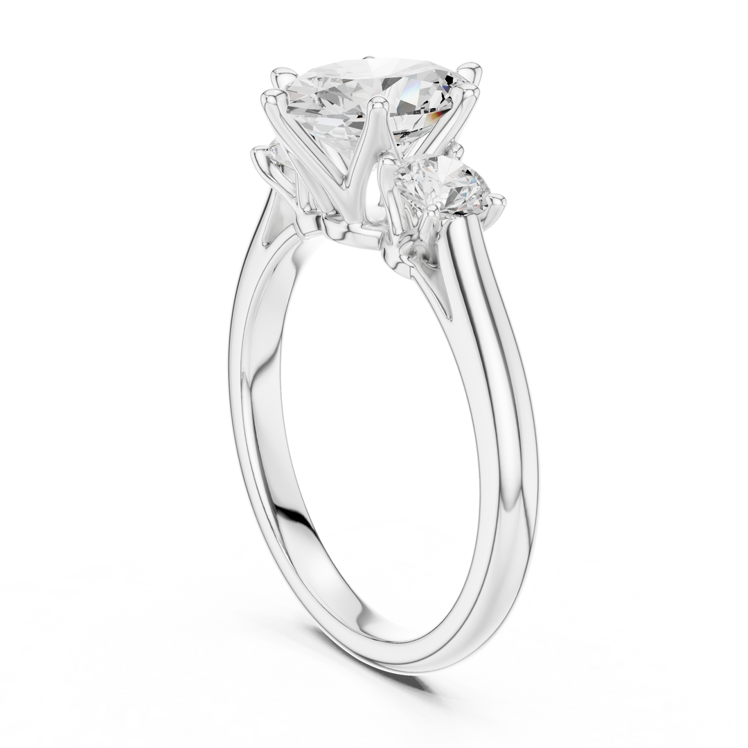 Seraphine 1.50ct Oval Diamond Engagement Ring
