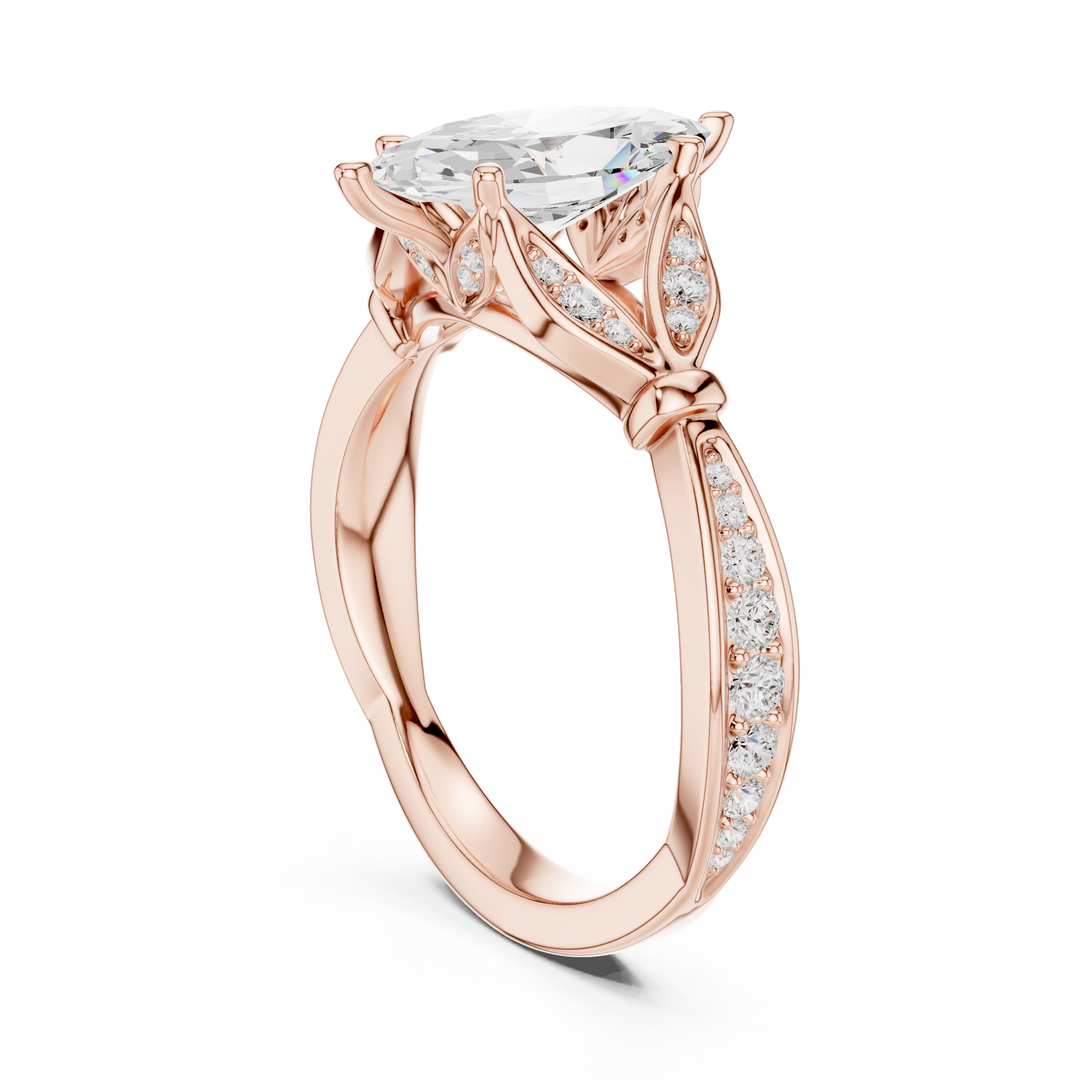 Éclat 1.41ct Marquise Diamond Ring