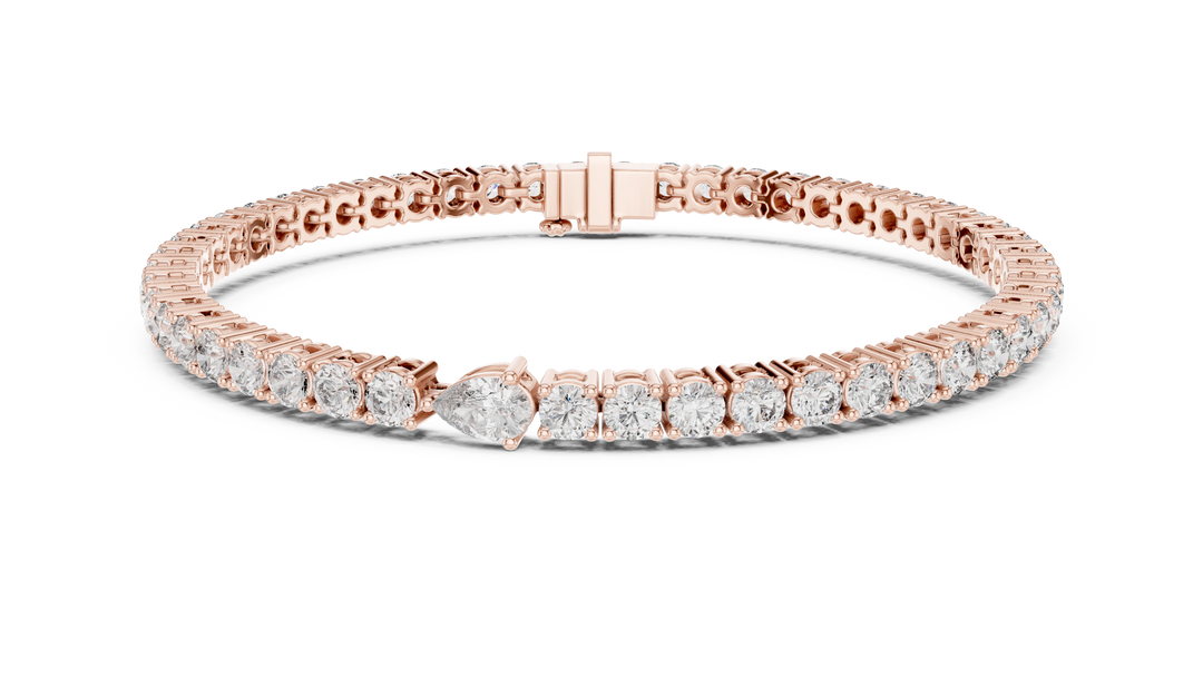Teardrop Accent Bracelet — 5.75ct