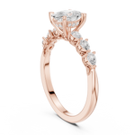 Load image into Gallery viewer, Velour 2.00ct Cushion Cut Diamond Pavé Ring
