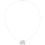 Load image into Gallery viewer, Cloud Pavé Pendant Necklace — 1.64ct
