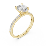 Load image into Gallery viewer, Teardrop 2.00ct Pear Shape Diamond Ring
