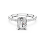 Load image into Gallery viewer, Opulent 2.00ct Radiant Cut Diamond Engagement Ring
