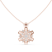 Snowflake Pendant — 0.80ct