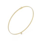 Pear Drop Tennis Necklace — 4.53ct