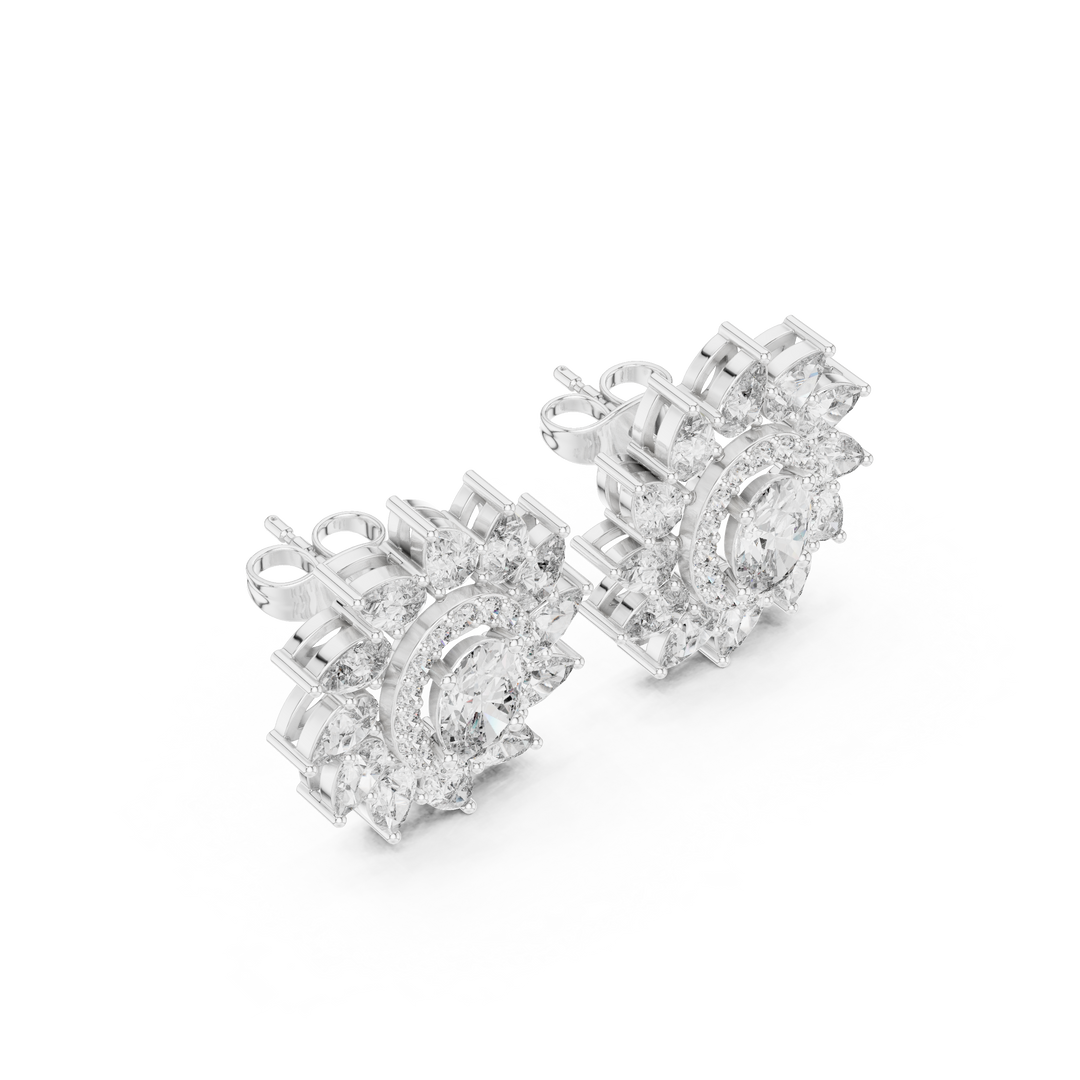 Nova Earring — 3.39ct