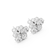Mila Diamond Solitaire Stud Earrings