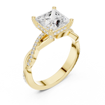 Load image into Gallery viewer, Imperial 2.00ct Princess Cut Three-Stone Diamond Ring
