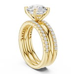 Load image into Gallery viewer, Solstice 2.85ct Round Brilliant Diamond Ring
