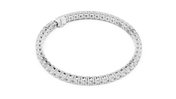 Dense Pavé Tennis Bracelet — 6.37ct