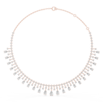 Load image into Gallery viewer, Grand Pear Fringe Necklace — 13.54ct
