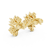 Liora Diamond Halo Stud Earrings