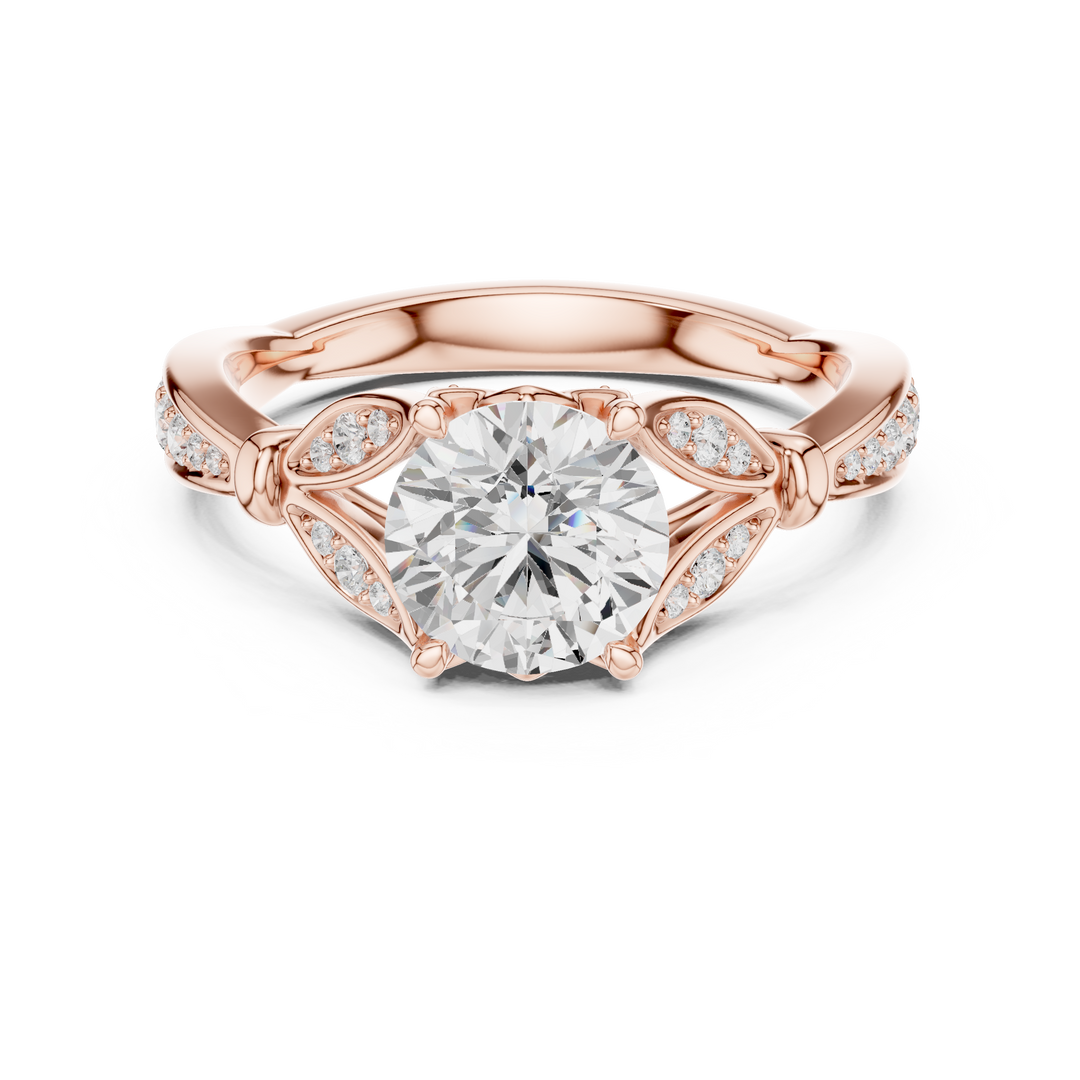 Orbite 1.33ct Round Brilliant Diamond Ring