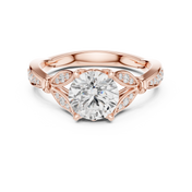 Orbite 1.33ct Round Brilliant Diamond Ring