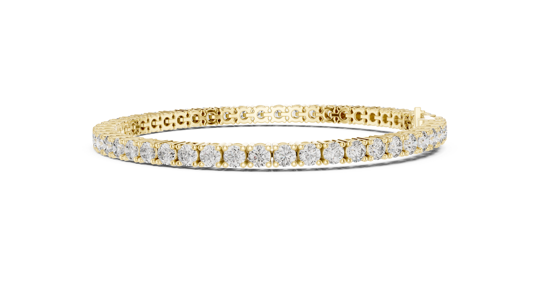Dense Pavé Tennis Bracelet — 6.37ct