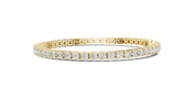 Dense Pavé Tennis Bracelet — 6.37ct