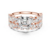 Vintage 1.80ct Emerald Cut Diamond Ring