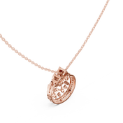 Round Mandala Pendant — 0.56ct