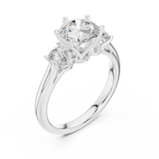 Soleil 1.50ct Round Brilliant Diamond Ring