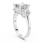 Load image into Gallery viewer, Grandeur 2.50ct Asscher Cut Diamond Engagement Ring
