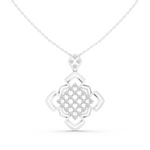 Load image into Gallery viewer, Moroccan Lattice Pendant — 1.02ct
