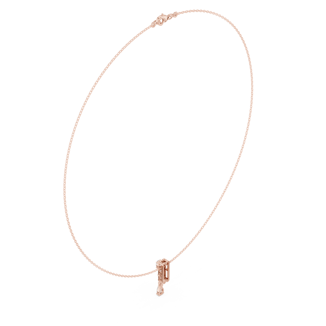 Mixed-Shape Pendant Necklace — 0.48ct