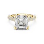Load image into Gallery viewer, Monolith 3.83ct Emerald Cut Diamond Ring
