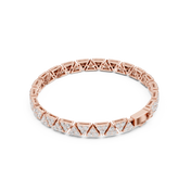 Heavy Cuban Link Men's Bracelet — 4.41ct