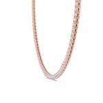 Load image into Gallery viewer, Classic Tennis Necklace — 37.20ct
