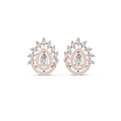 Eve Diamond Solitaire Stud Earrings