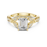Load image into Gallery viewer, Emeraude 1.30ct Emerald Cut Diamond Ring
