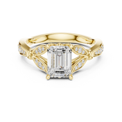Emeraude 1.30ct Emerald Cut Diamond Ring