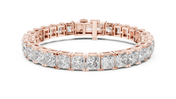 Princess Tennis Bracelet — 24.28ct