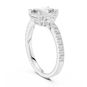 Aurora Radiant Cut Diamond Ring