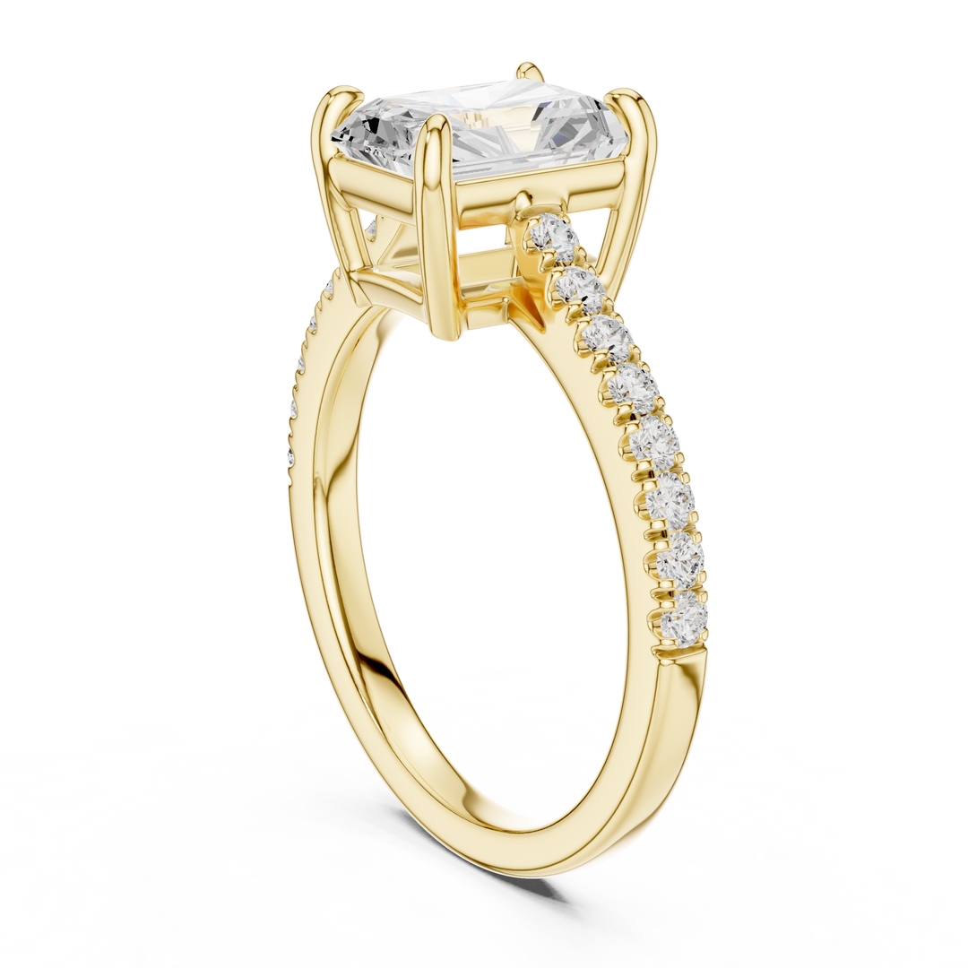 Luxe 2.00ct Radiant Cut Diamond Ring