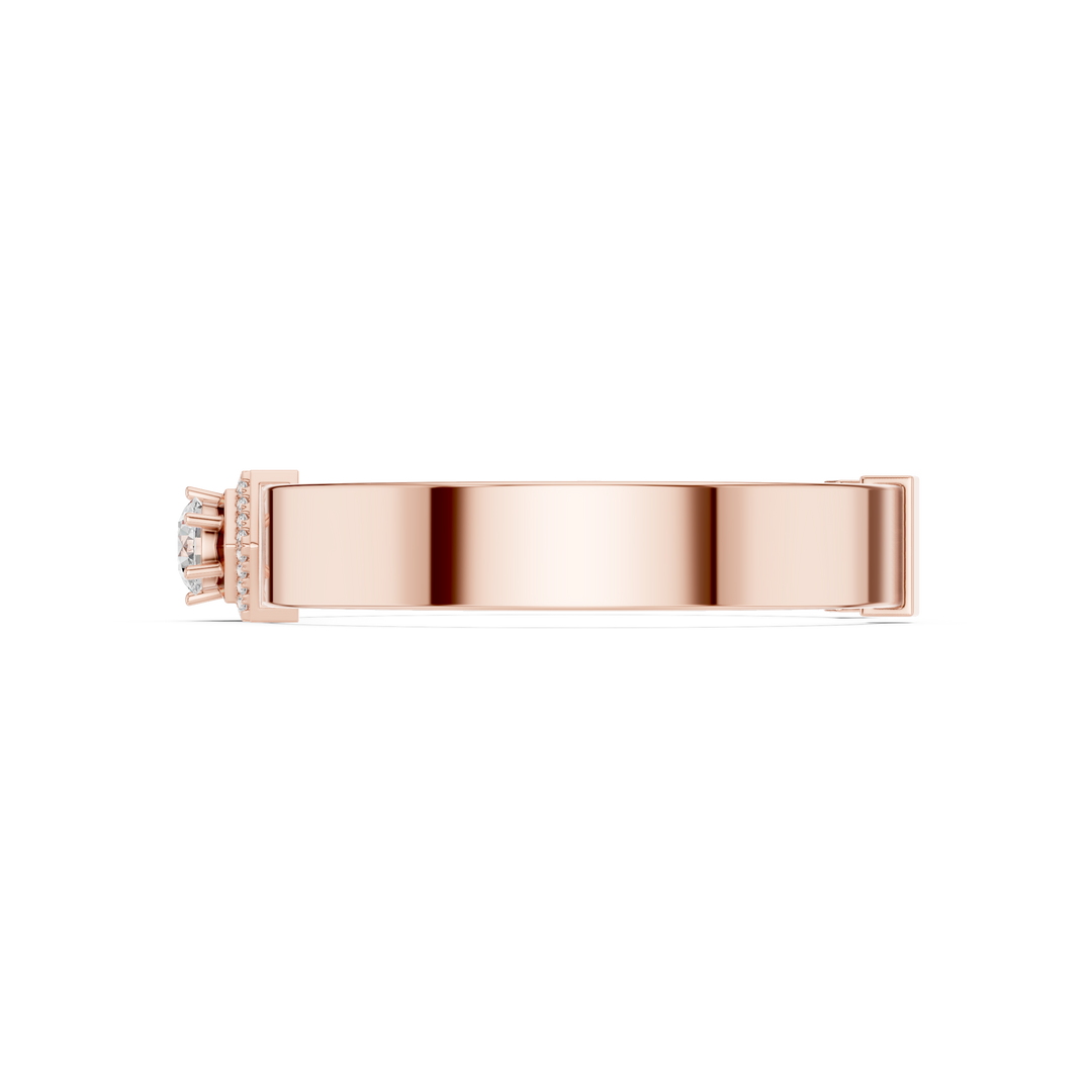 Hexagonal Halo Men's Bracelet — 1.74ct
